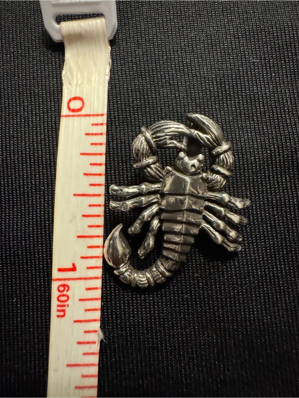 Sterling Silver Scorpion Pendant